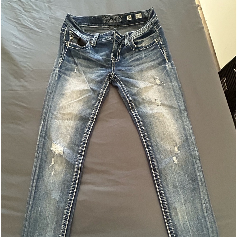 Womens crop jean